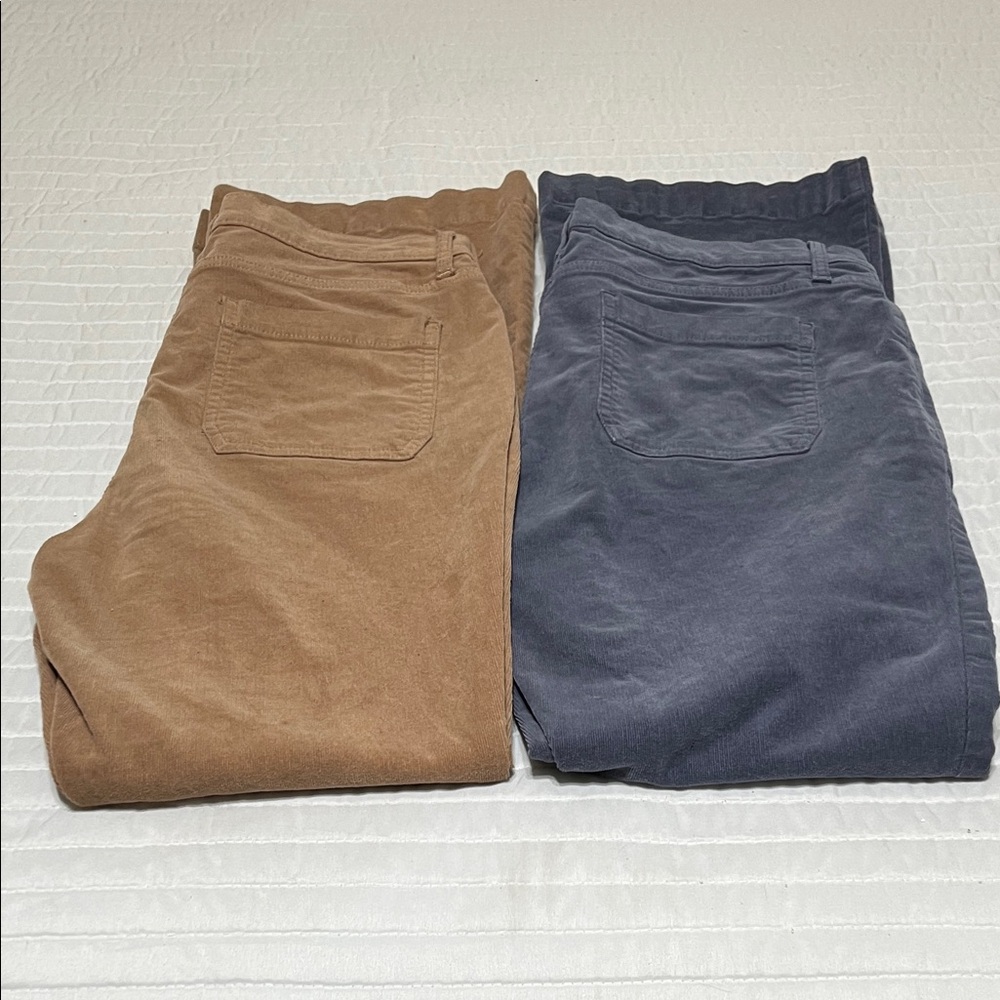 🌾a.n.a Women's Boot/FlareCut Pants - Brown and Blue